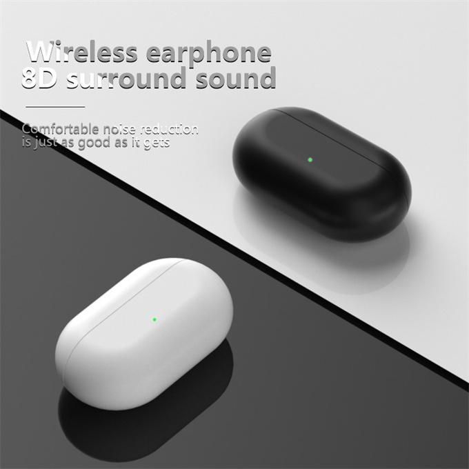 Ear clip bone conduction headphones wireless earbuds 8D surround sound bass sports headphones with microphone