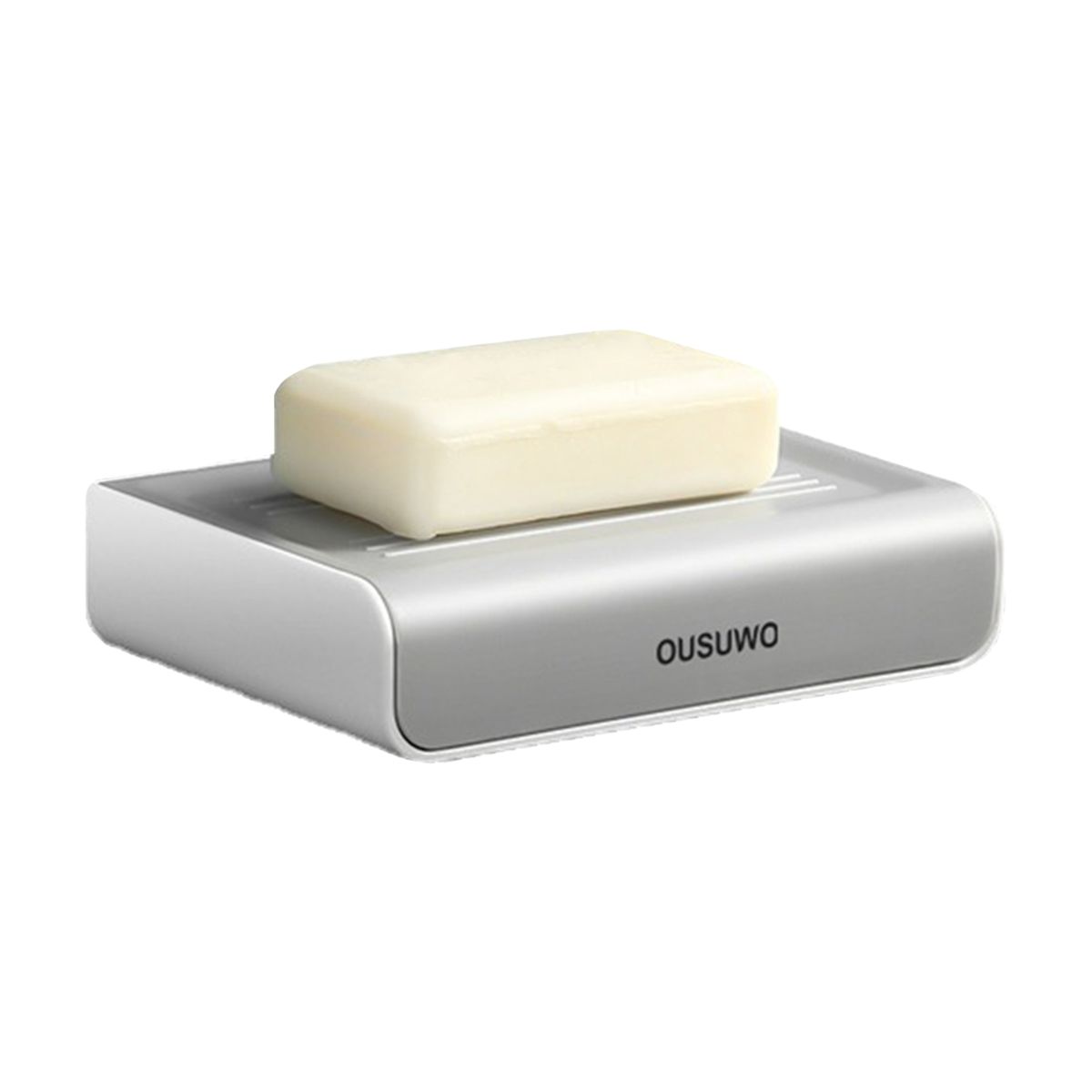 Soap Dish Self-draining Shower Soap Holder No Drilling