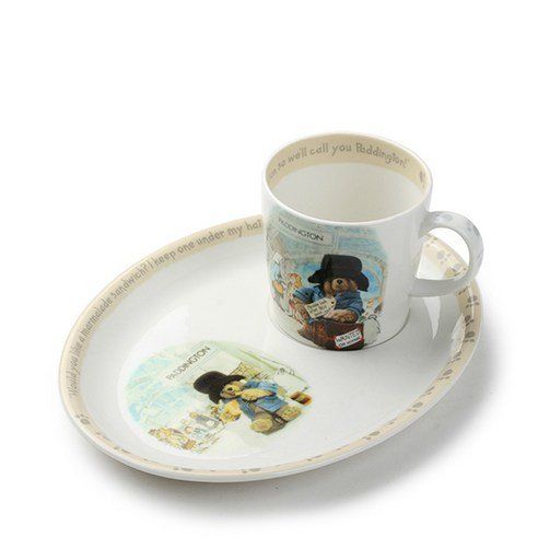 Portmeirion Paddington Bear Mug And Snack Dish Set