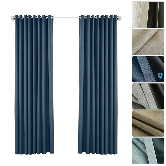 Blackout Curtains For Bedroom Grommet Insulated Room