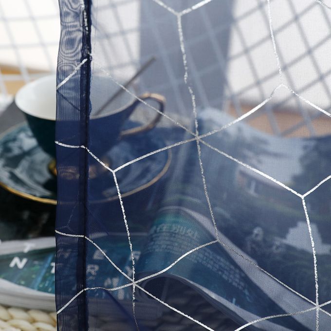 Semi-Sheer Curtains Rod Pocket Room Darkening Curtains