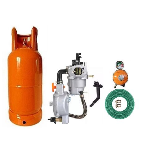 Caburetor For Small Gen + 12.5kg Cylinder,Reg,Hose & Clips