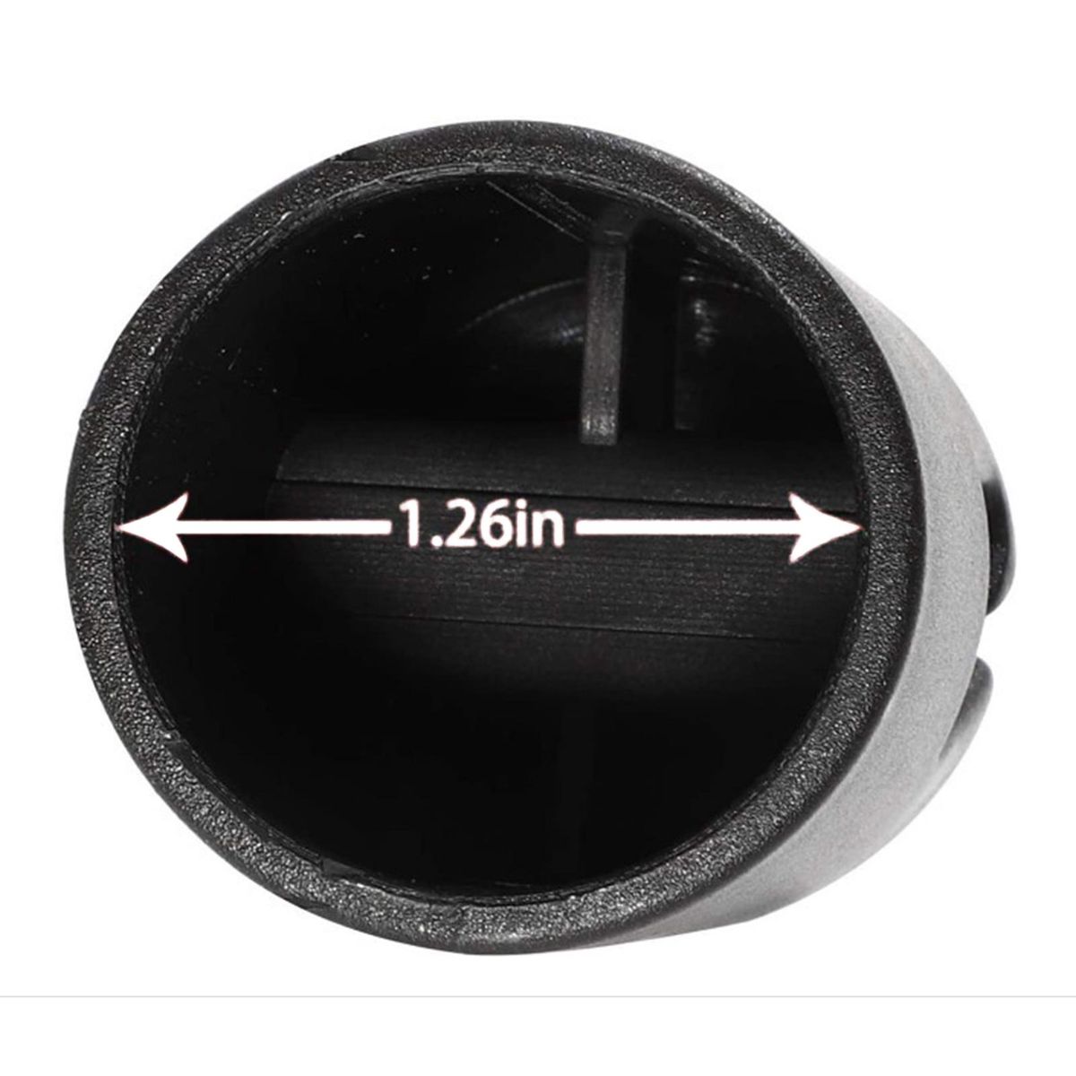 1 Set Trampoline Enclosure Pole Caps Trampoline Enclosure Pole Safety Caps with Screws