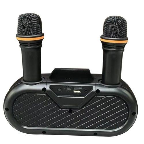SD303 Dual Bluetooth Speaker With 2 Wireless Microphones Outdoor Family KTV Stereo Mic Big Sound 20W SDRD Sd 303 Speaker Set