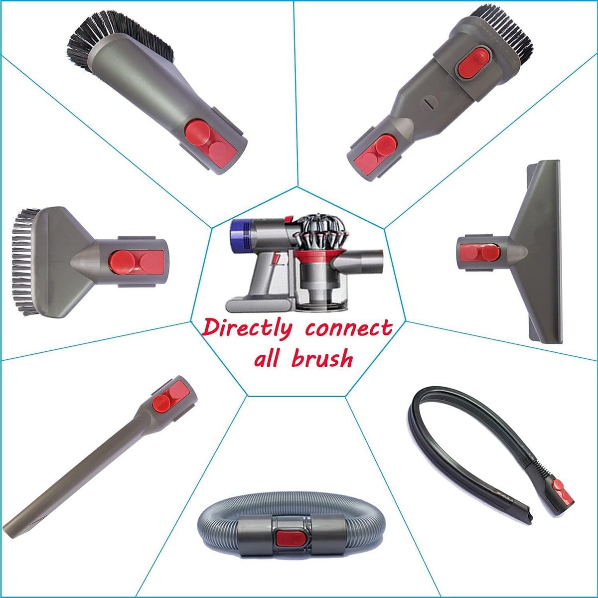 Dryer Cleaning Tool & Vacuum Attachments for Dyson V11 V10