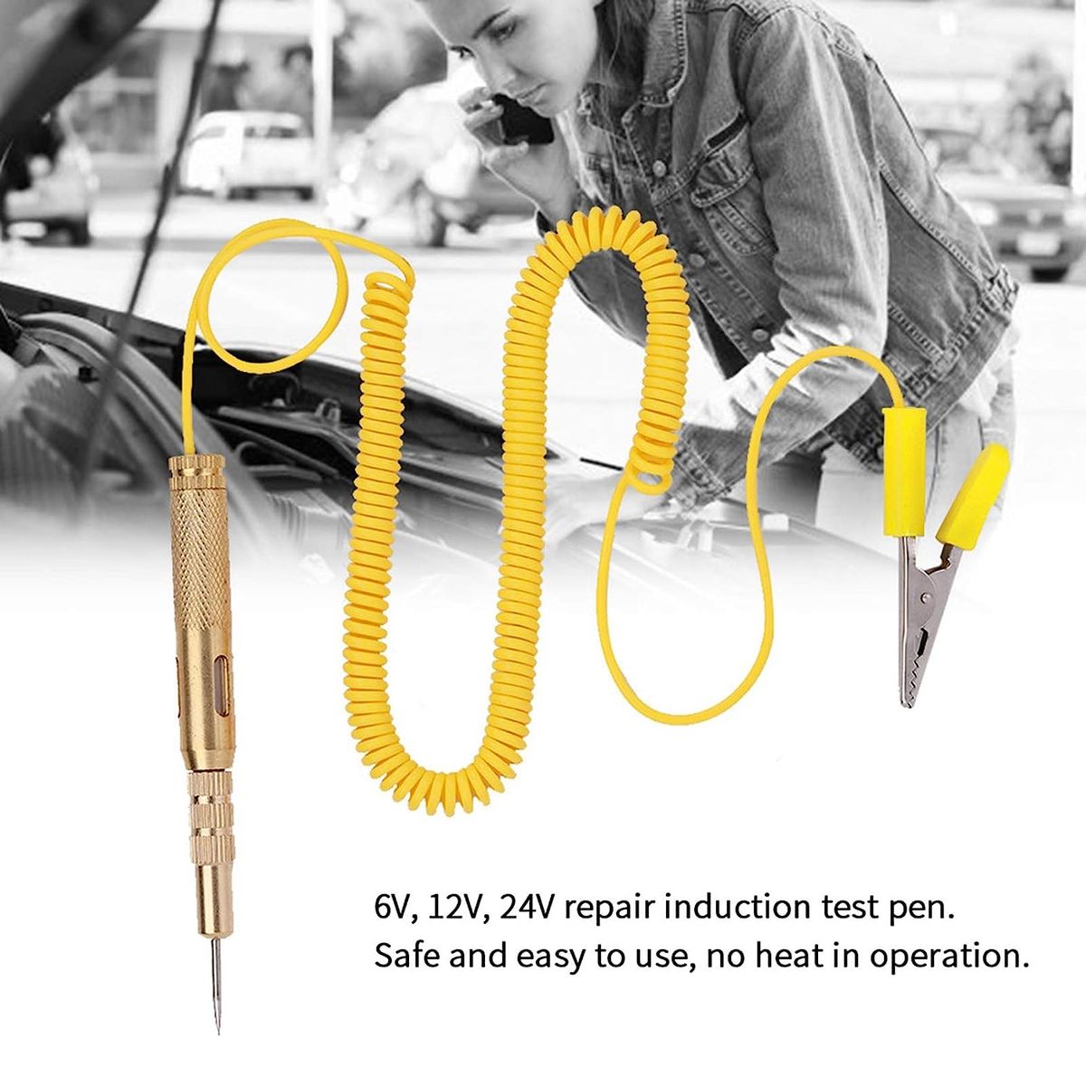 Car Fuse Tester,DC 6V12V24V Auto Car Vehicle Circuit Tester