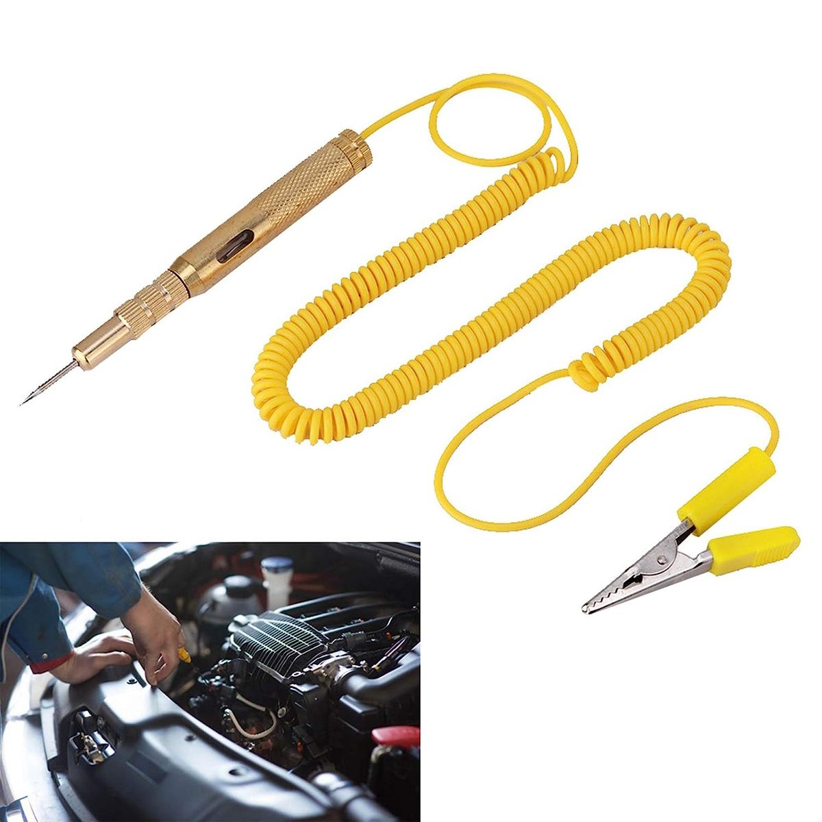 Car Fuse Tester,DC 6V12V24V Auto Car Vehicle Circuit Tester