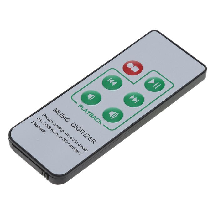 Audio Capture Recorder 3.5mm & RCA IN Remote Control Music