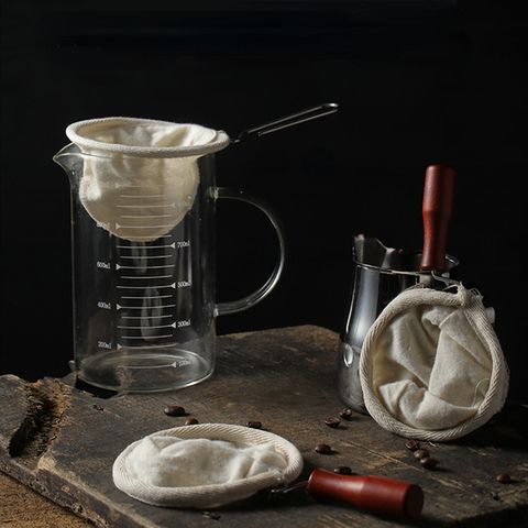 80mm/100ml Reusable handmade coffee filter bag