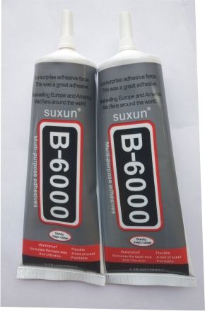 2 Tubes Of B-6000 Multipurpose Adhensive   110ml