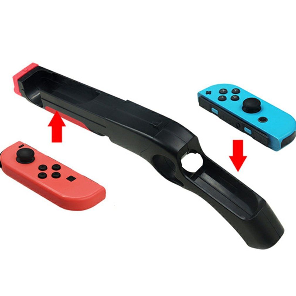 Game Gun Compatible With Nintendo Switch Wolfenstein 2 Nintendo Switch Wii Remote Nunchuck Shoot Sport Games