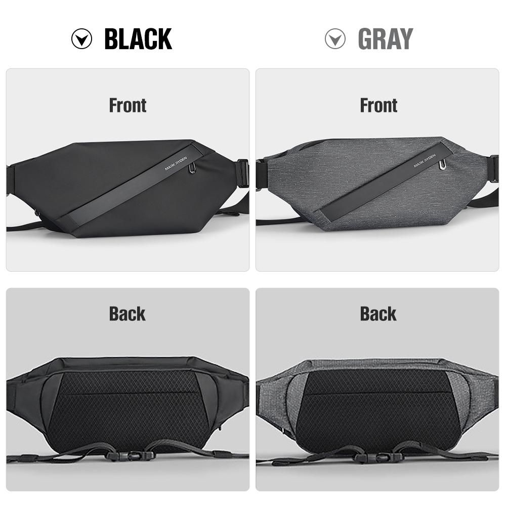 Chest Bag Sling Backpack Business Day Packs for Men Waterproof Shoulder Bag for Outdoor Sports Hiking Cycling Traveling