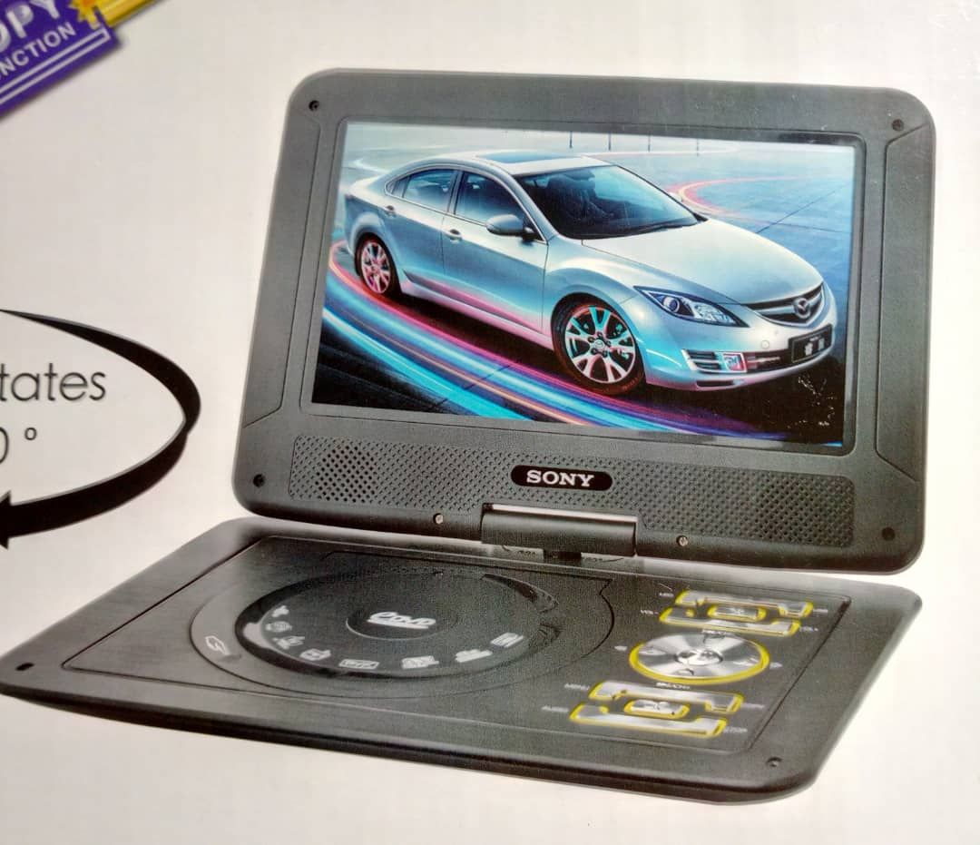 ''12.5'' Rechargeable CD/Radio/TV/EVD/FM/DVD Player (3D)