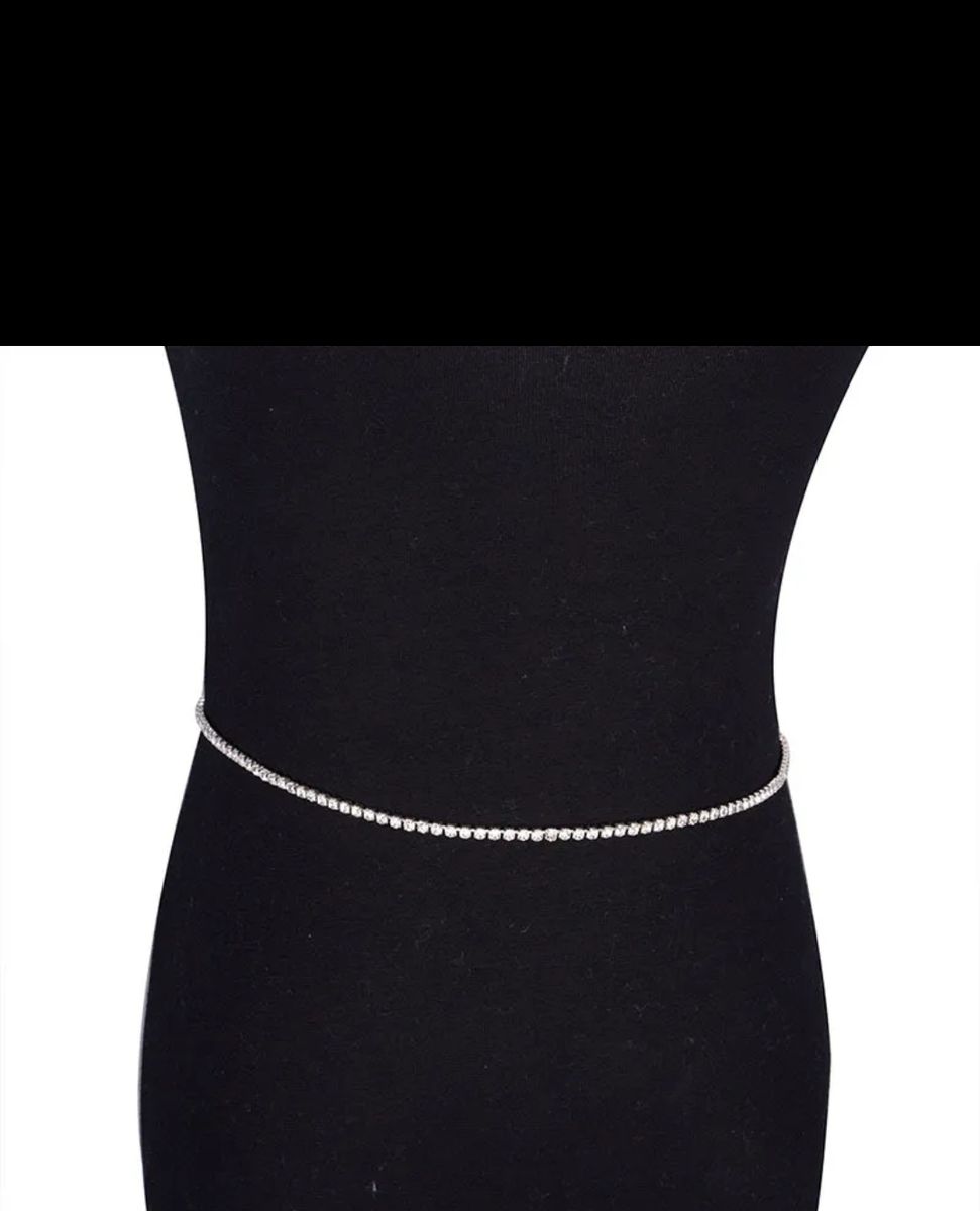Womens Body Waist Butterfly Pendant Chain Jewelry Silver