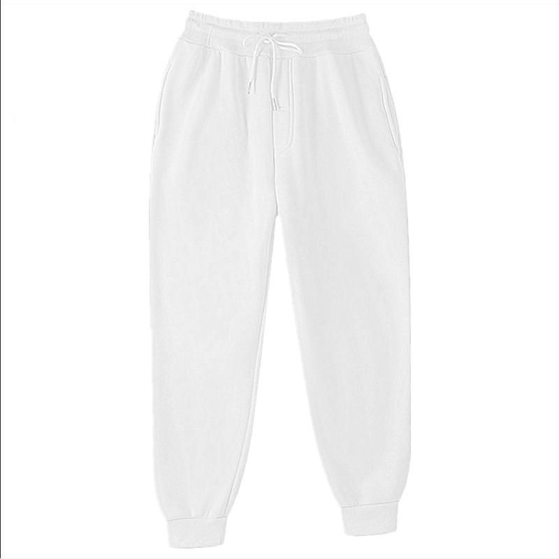 Mens and Women's Tracksuit Pants Casual Pants with Elastic Waist White Beige Red and Black Hip Hop Style For Autumn And Winter Novelty