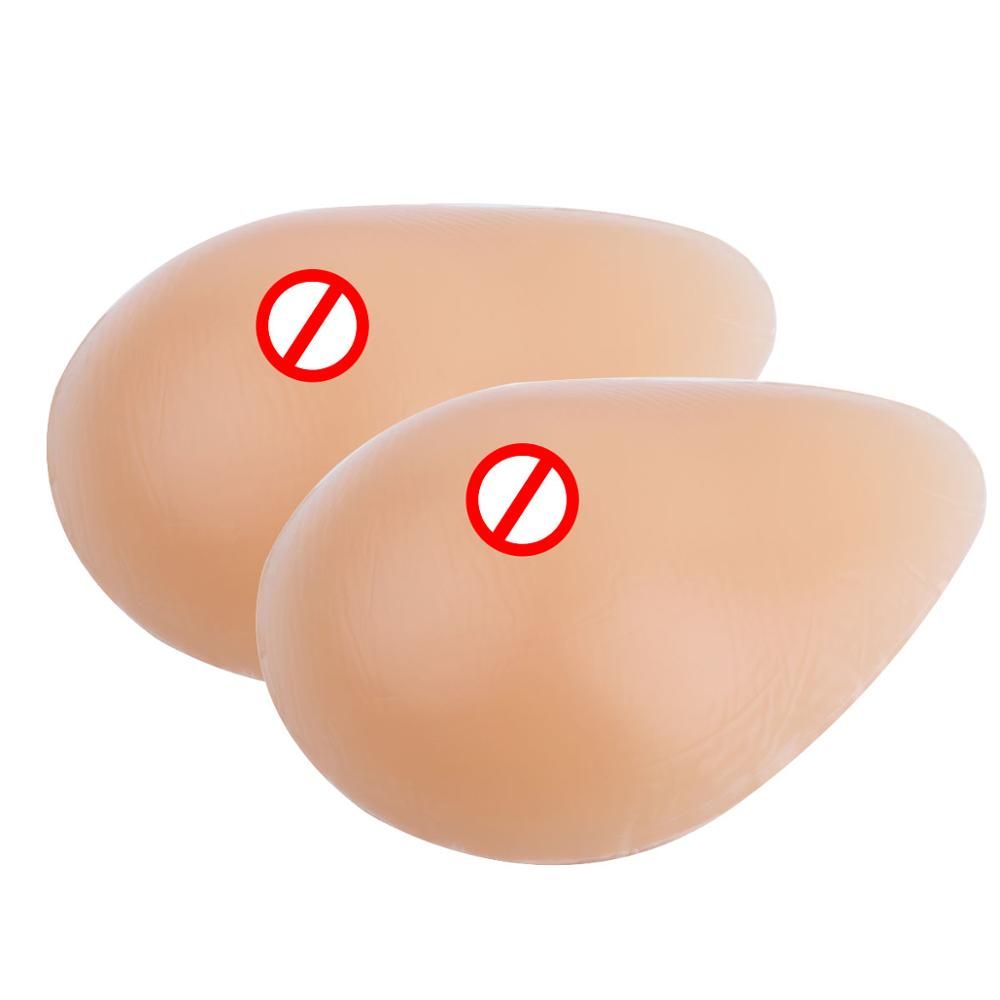 Wire Free Breast Prosthesis Lifelike Silicone Breast Pad  -Nude-85g