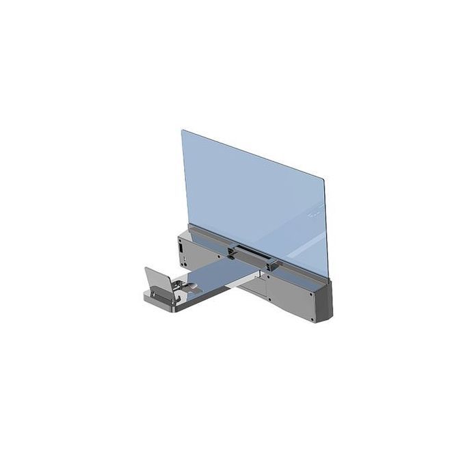 Rechargeable Bluetooth Speaker 3D HD Mobile Phone Magnifier Projector Screen Amplifier Stand 12inch