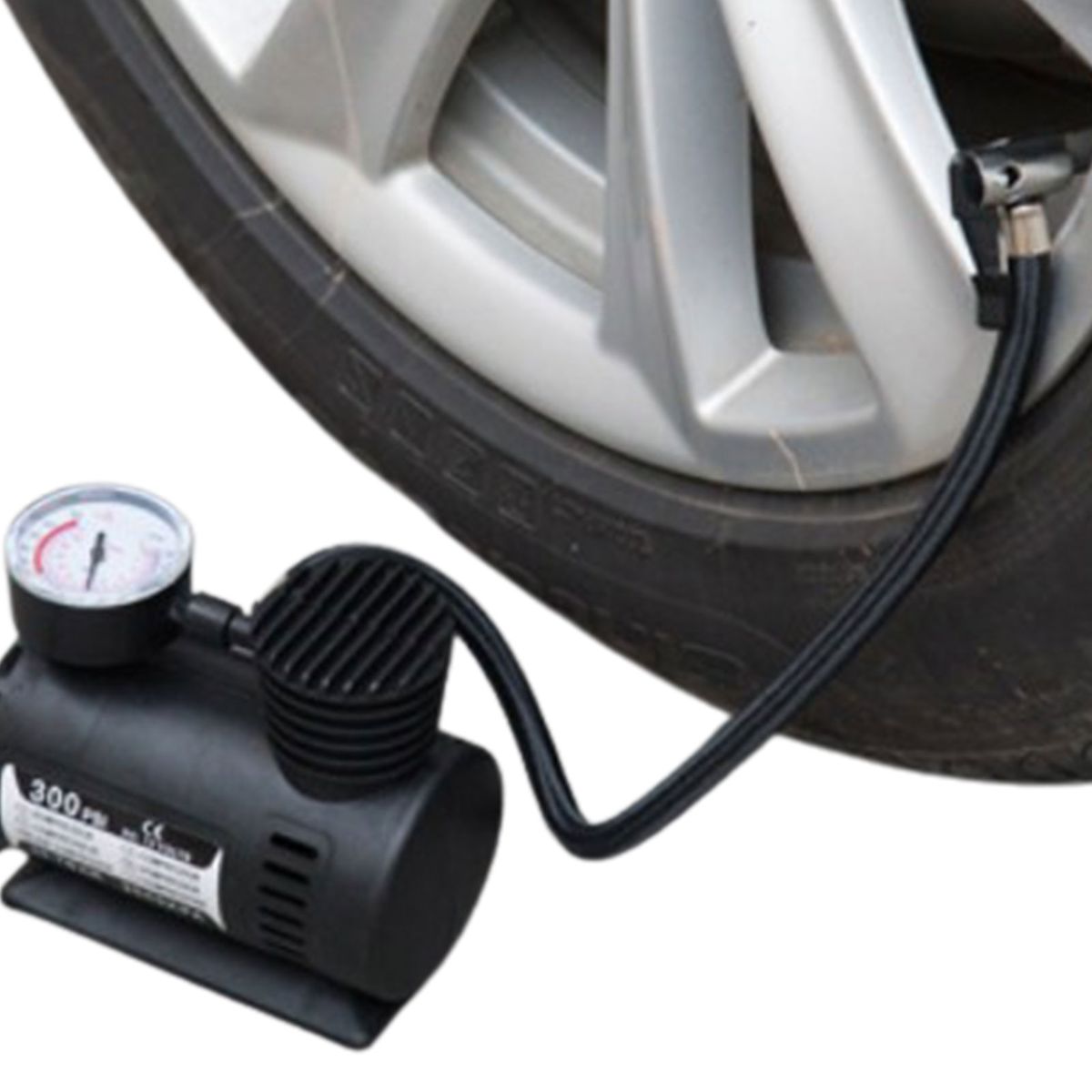 Portable Air Compressor Car Air Pump Car Auto 300psi 12v