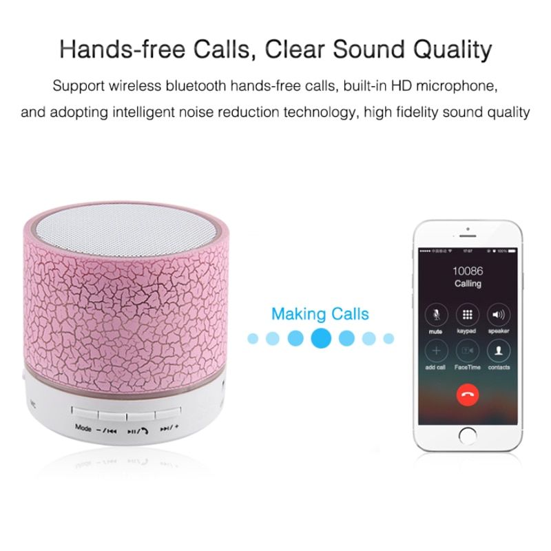 LED Wireless Bluetooth Speaker Mini Musical Audio Handsfr GAO