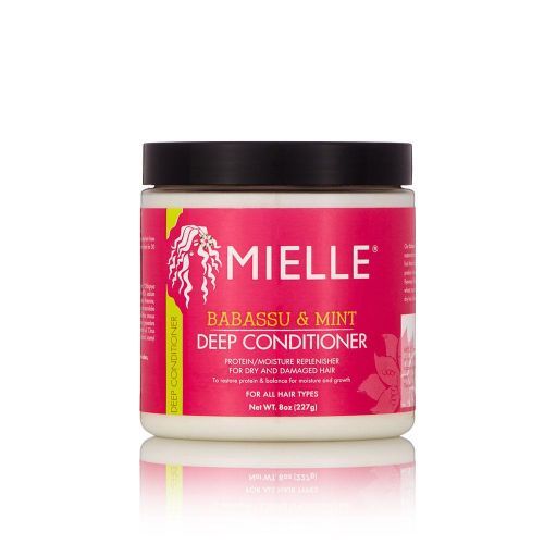 Babassu Oil & Mint Deep Conditioner -8oz.