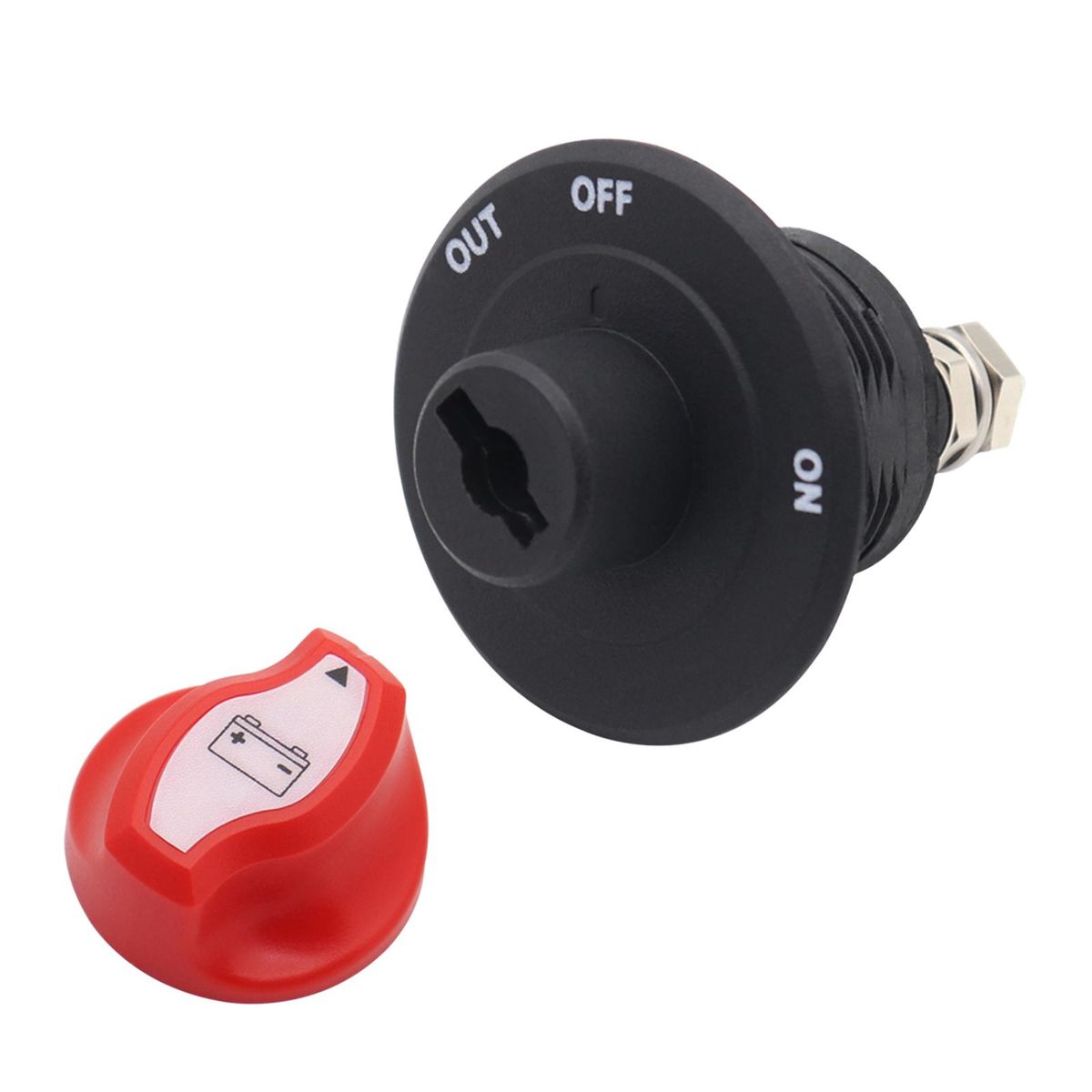 Battery Switch 150A 32V Battery Disconnect Master Power Cut-Off Switch for RV, ATV, Car, Marine Boat, UTV, Vehicles and Camper