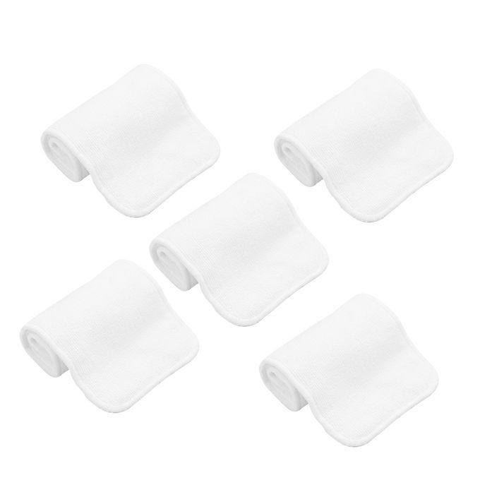 Washable Diaper Pad Pack Of 5 Bamboo Fiber Changing Pads