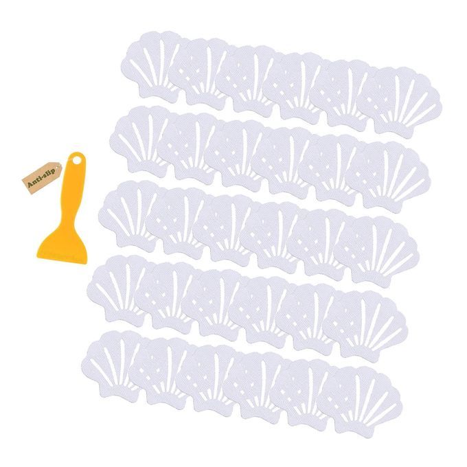 30Pcs Anti Slip Stickers With Scraper Strong Waterproof For White