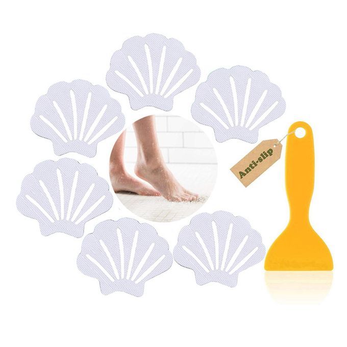 30Pcs Anti Slip Stickers With Scraper Strong Waterproof For White