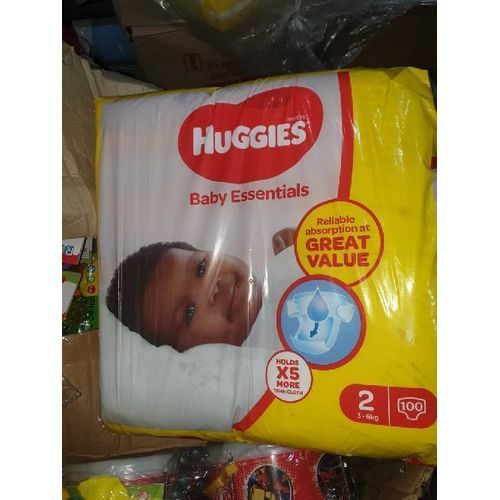 Baby Essentials Diapers, Size 2 - 100pcs