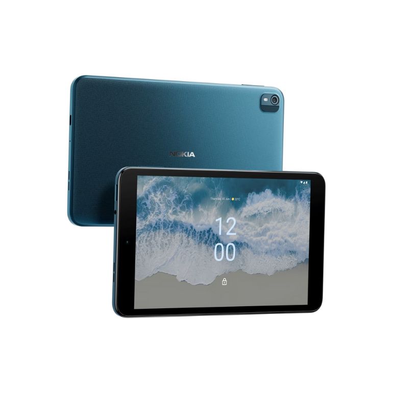 T10 -8-Inch 3GB RAM, 32GB ROM Android 12 Nano SIM - 8MP + 5MP - Ocean Blue