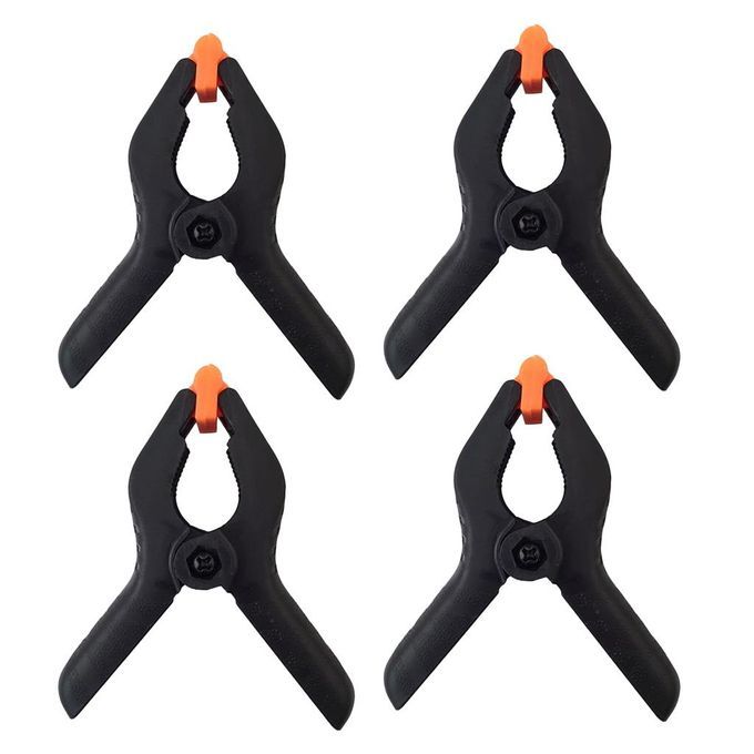 4 Photography Support Spring Clamp Background Muslin Heavy Duty Clip