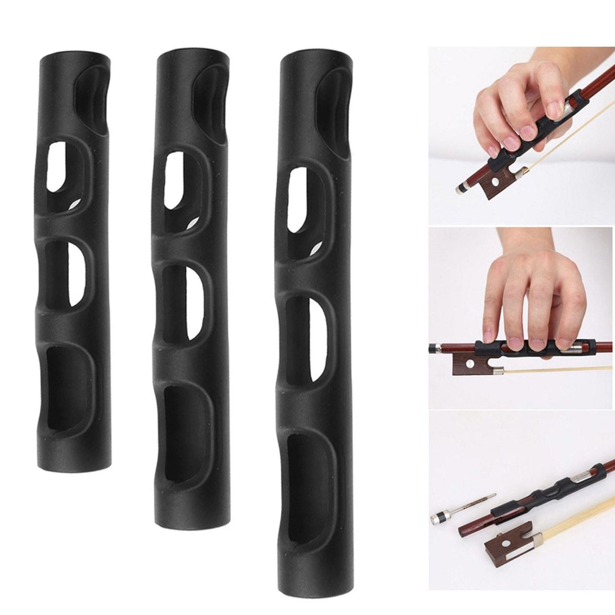 Violin Bow Holder Grip Corrector Viola Bow Teaching Aid Violin Bow Grip Accessories for Violin Beginner Children