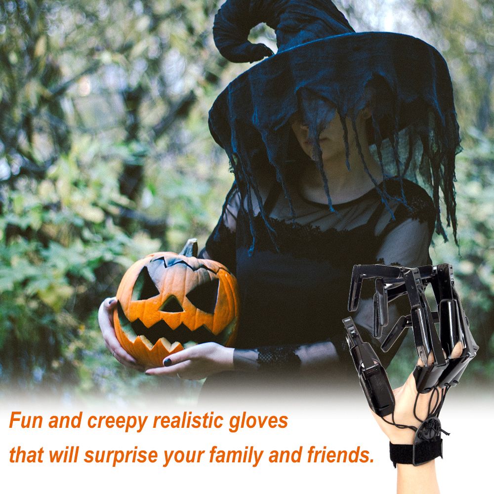 Halloween Articulated Fingers Extension Wearable With