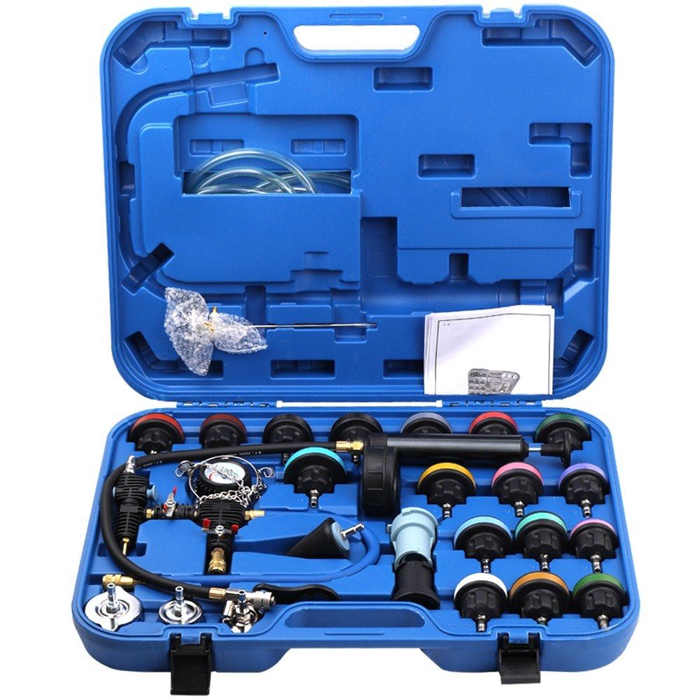 28pcs Universal Radiator Pressure Tester Vacuum Type Cooling