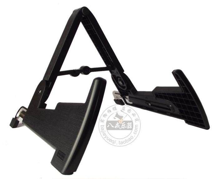 Folding Guitar Bass Ukulele Stand Holder Folding Plastic Rack Acoustic Electric