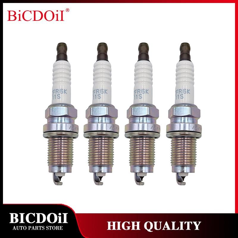 4/6Pcs 5266 Iridium Spark Plug for HONDA CIVIC 1.8L 2005-2012 CR-V FR-V CRV F. RV 1.8 2.0 2006-2012 9807B-561BW IZFR6K-11S