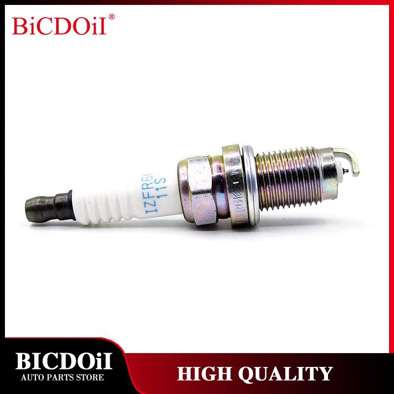 4/6Pcs 5266 Iridium Spark Plug for HONDA CIVIC 1.8L 2005-2012 CR-V FR-V CRV F. RV 1.8 2.0 2006-2012 9807B-561BW IZFR6K-11S