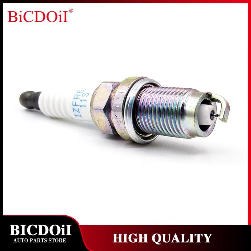 4/6Pcs 5266 Iridium Spark Plug for HONDA CIVIC 1.8L 2005-2012 CR-V FR-V CRV F. RV 1.8 2.0 2006-2012 9807B-561BW IZFR6K-11S