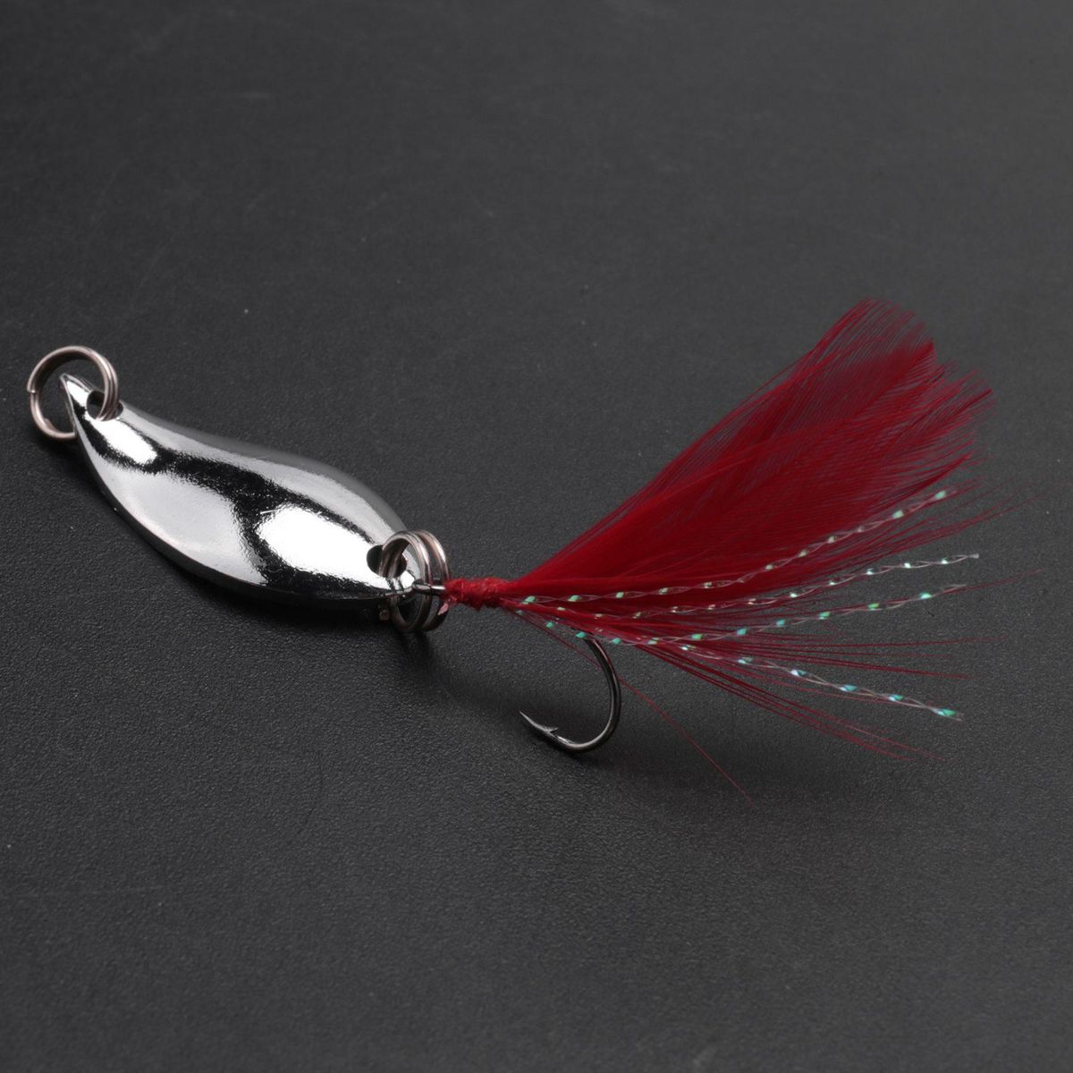 Fishing Bait Set Mouth Sequins Lure Iron Piece Hard Bait 13