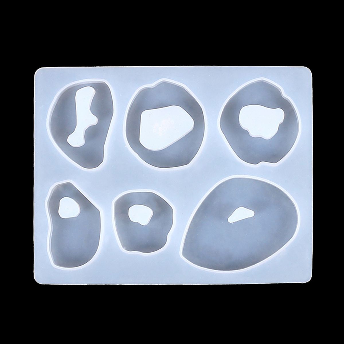 Silicone Mold Stone Pendant DIY Resin Craft Epoxy Mould