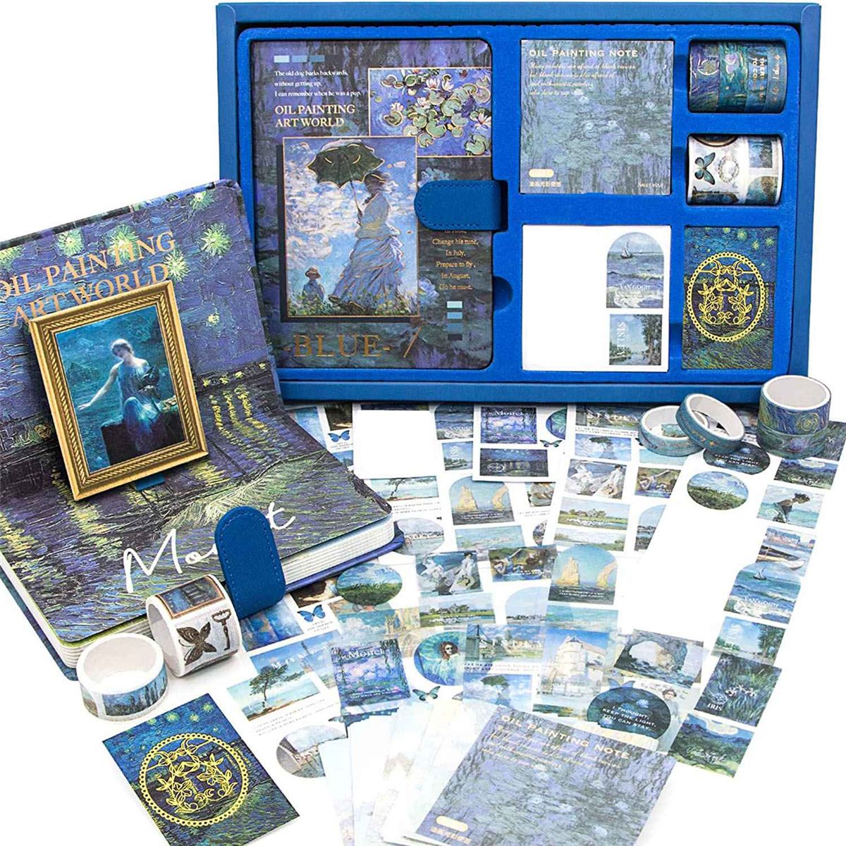 Aesthetic Scrapbook Journaling Kit,C