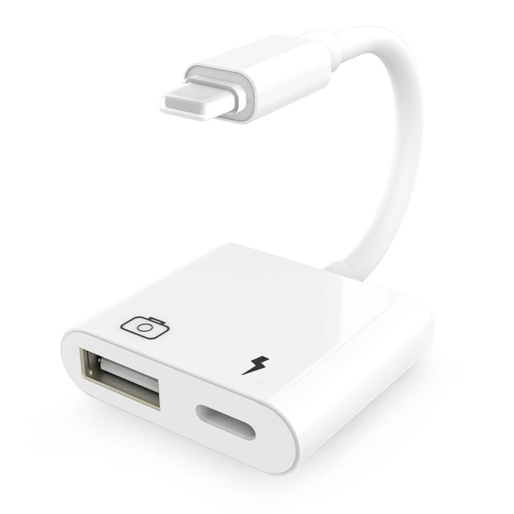 Lightning IPhone To USB3 OTG Camera Adapter/Cable Cord With