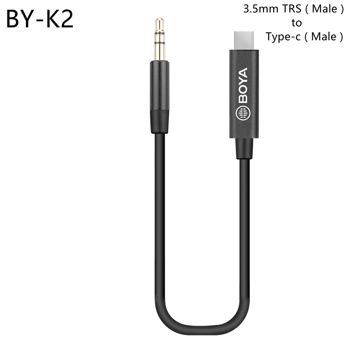 Microphone Adapter BOYA BY-K1-K9 3.5mm TRRS/TRS  Audio