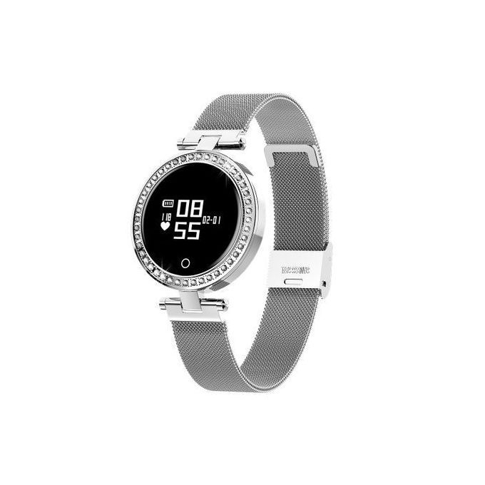 Ready StockWomen Smart Bracelet Bluetooth Waterproof Low-power Consumption 24 Hours Ongoing Heart Rate Monitor Sport Fitness Smart Watch
