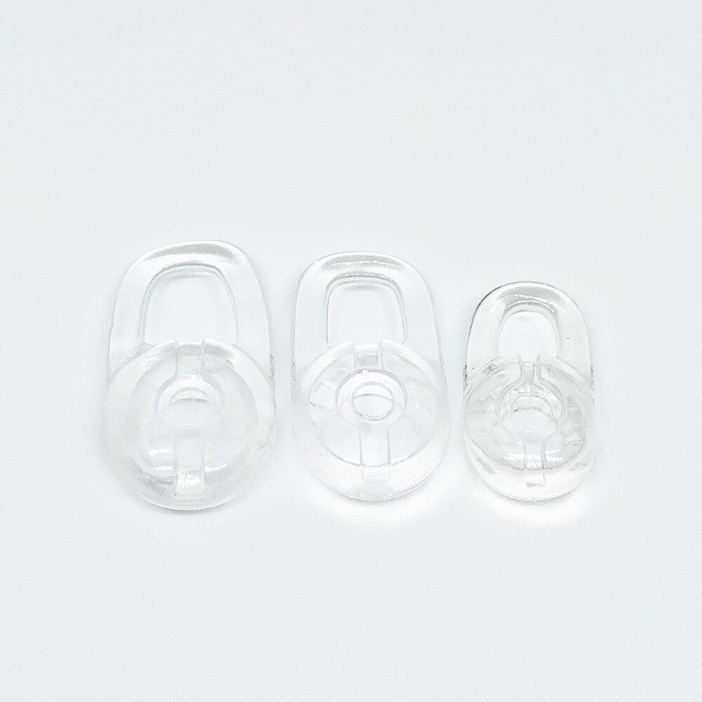 Whiyo Set Of Silicone Replacement Earbuds Eartips Ear Tips Bud For Plantronics M28 M25 M55 M70 M90 M180 Earphones