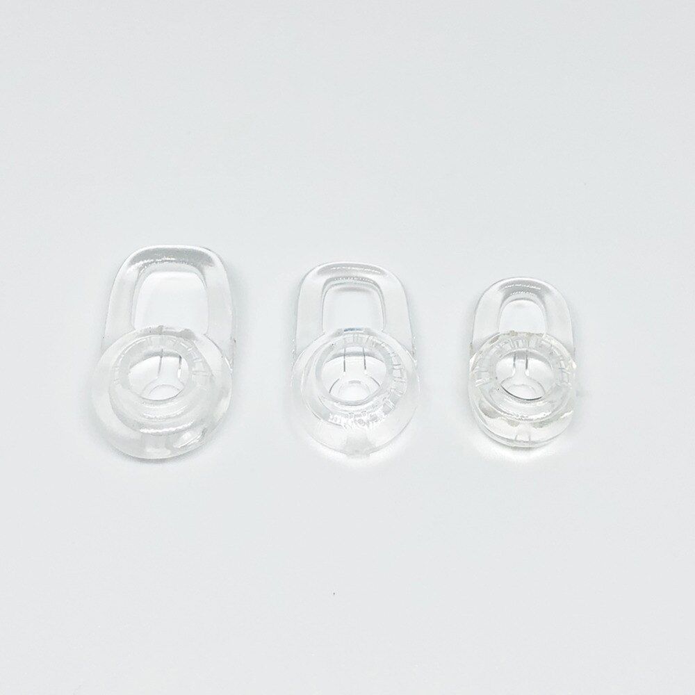 Whiyo Set Of Silicone Replacement Earbuds Eartips Ear Tips Bud For Plantronics M28 M25 M55 M70 M90 M180 Earphones