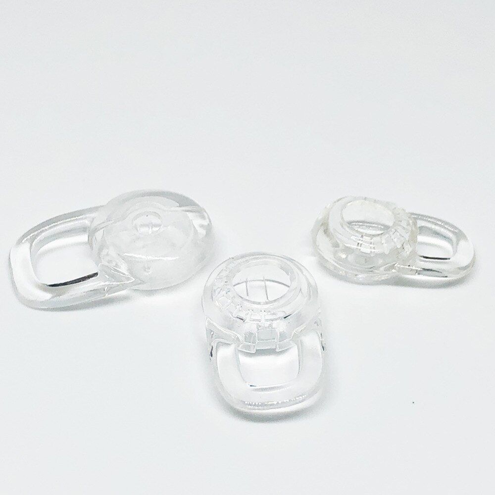 Whiyo Set Of Silicone Replacement Earbuds Eartips Ear Tips Bud For Plantronics M28 M25 M55 M70 M90 M180 Earphones