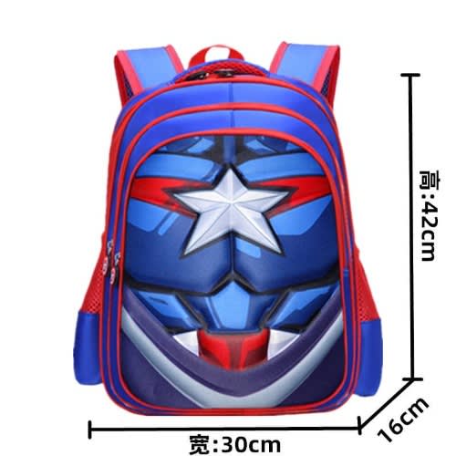 3d Muscle Captain America Bag