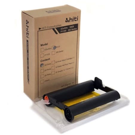 S400/S420 HiTi Printer Photo Paper/Ribbon