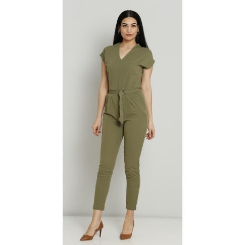 Short Sleeve Jumpsuit
